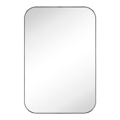 TEHOME Mid-Century Modern Chic Metal Rounded Wall Mirrors