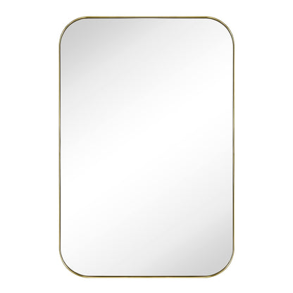 TEHOME Mid-Century Modern Chic Metal Rounded Wall Mirrors