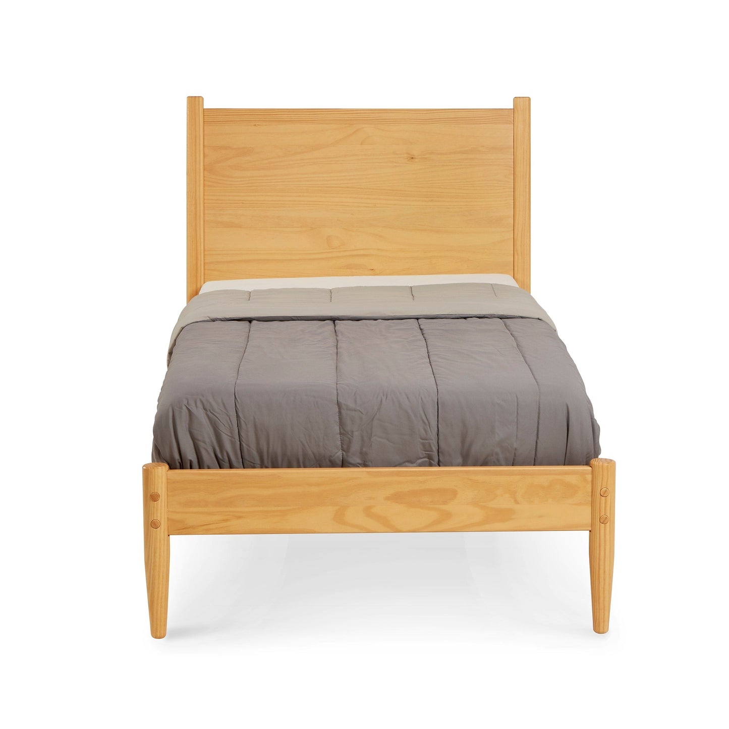 Mid-Century Panel Bed