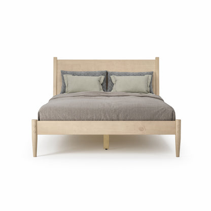 Mid-Century Panel Bed