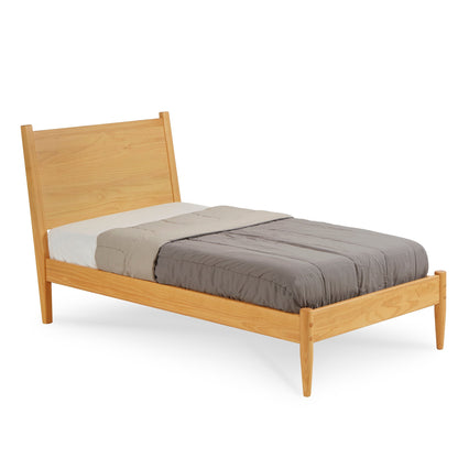Mid-Century Panel Bed