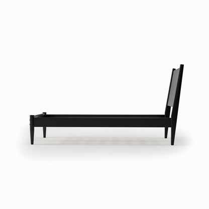 Mid-Century Panel Bed