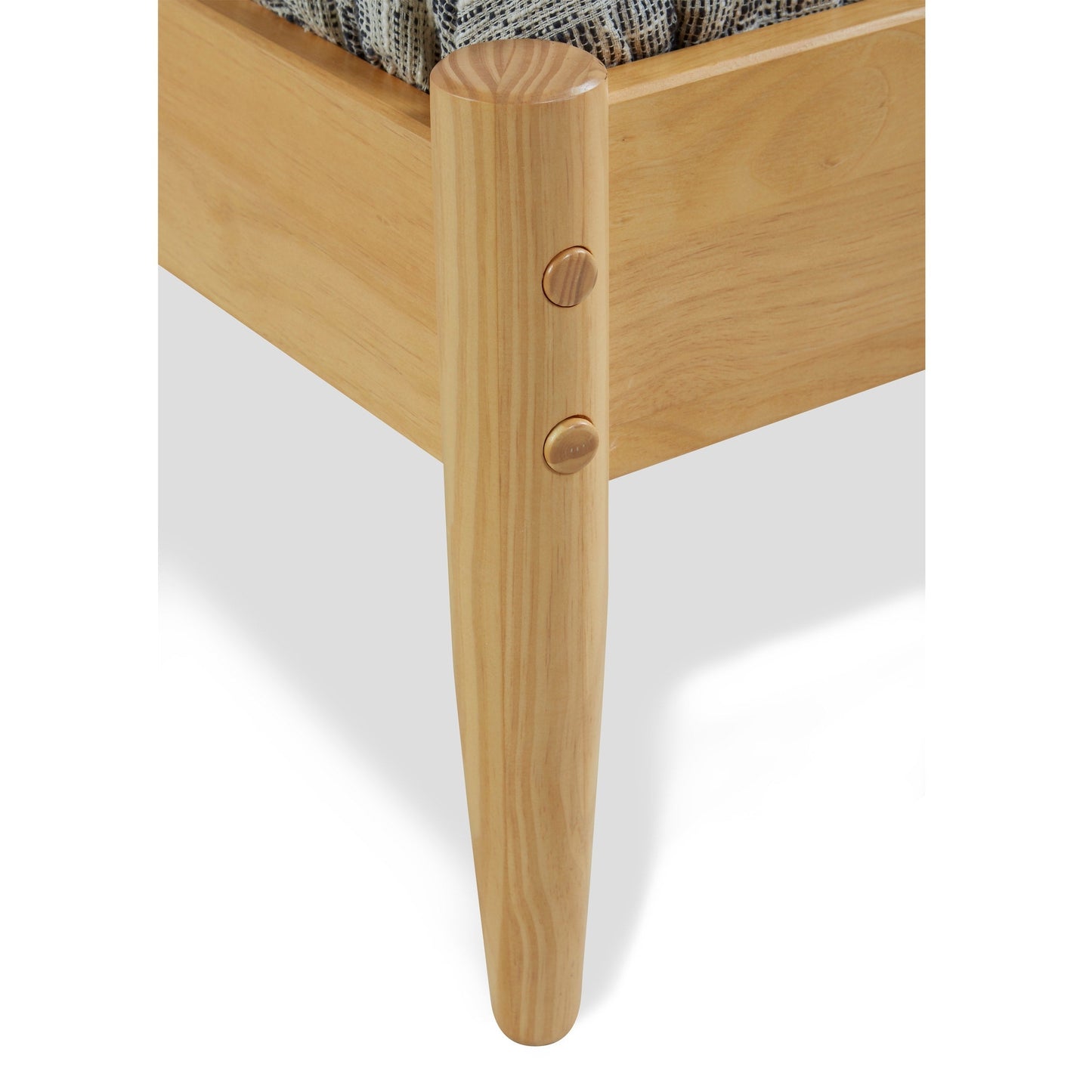 Mid-Century Panel Bed