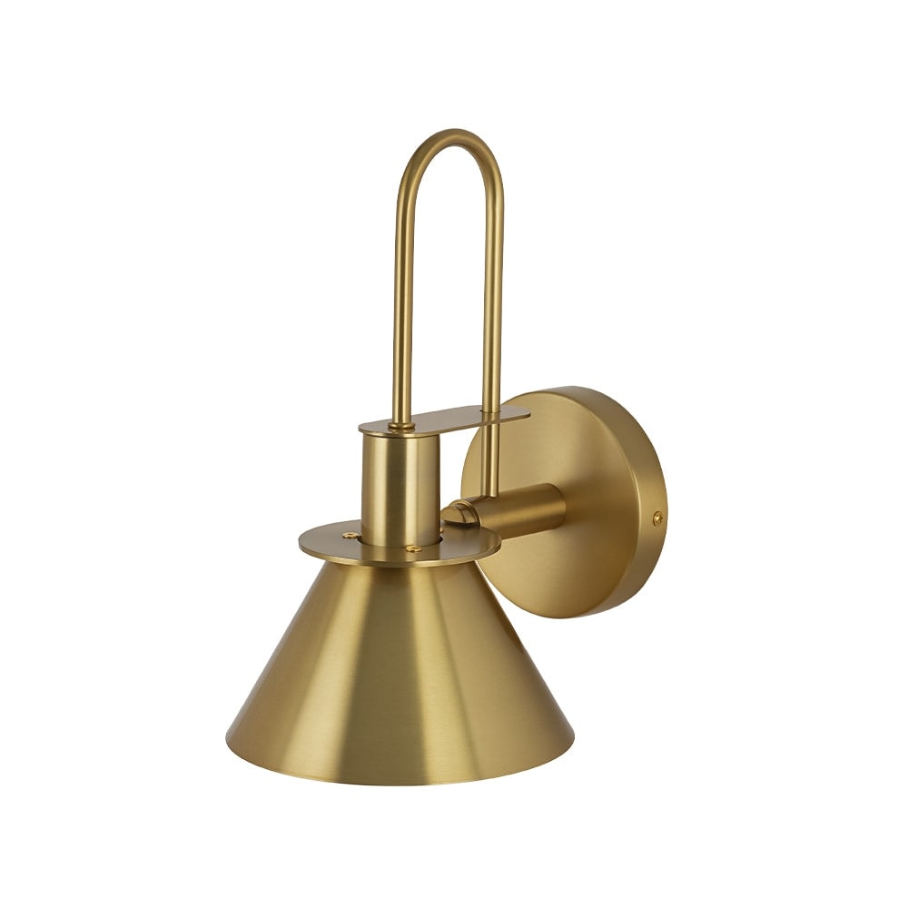 Mid-century Modern 1-Light Cone Wall Sconce - 7in Bedroom Light