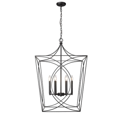 Millennium Lighting Tracy 4 Light Pendant Fixture in Multiple Finishes