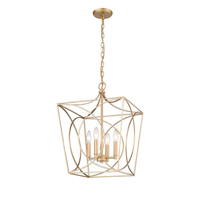 Millennium Lighting Tracy 4 Light Pendant Fixture in Multiple Finishes