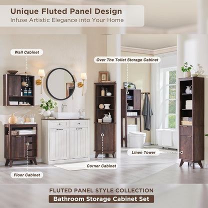 Modern Bathroom Wall Cabinet, Medicine Cabinet, Wall Storage Organizer