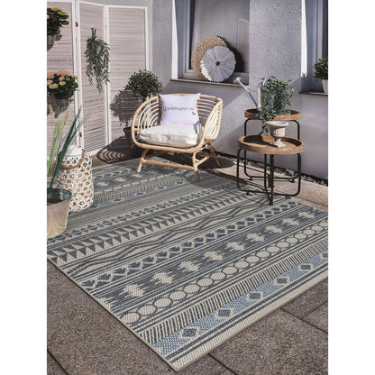 World Rug Gallery Modern Bohemian Global Indoor/Outdoor Area Rug