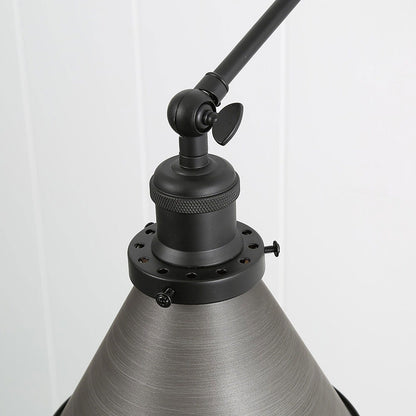 Set of 2 Modern Adjustable Swing Arm Lights Plug-in Hardwire Wall Sconces