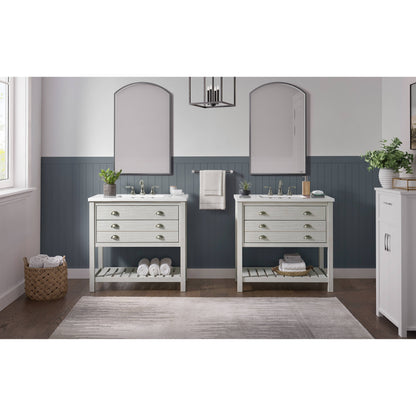 Monterey 37 Farmhouse Single Bathroom Vanity with Top