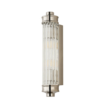 Nordic Postmodern Wall Sconce, European Wall Light in Simple Vintage Glass Crystal