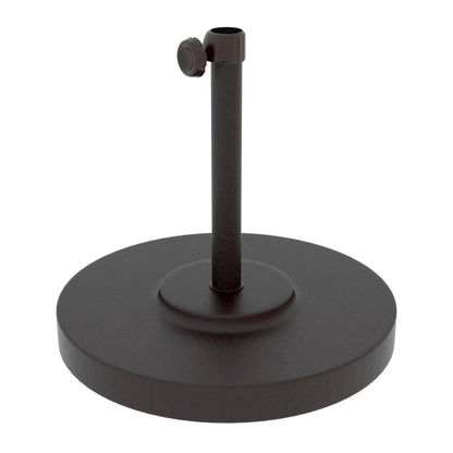 North Bend 50-pound Round Concrete Weighted Powdercoated Steel Umbrella Base by Havenside Home