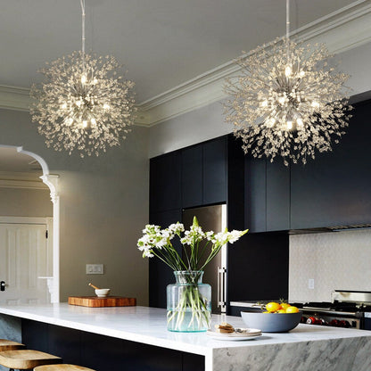 OYIPRO Modern Firework Sputnik Chandelier Crystal Pendant Lighting