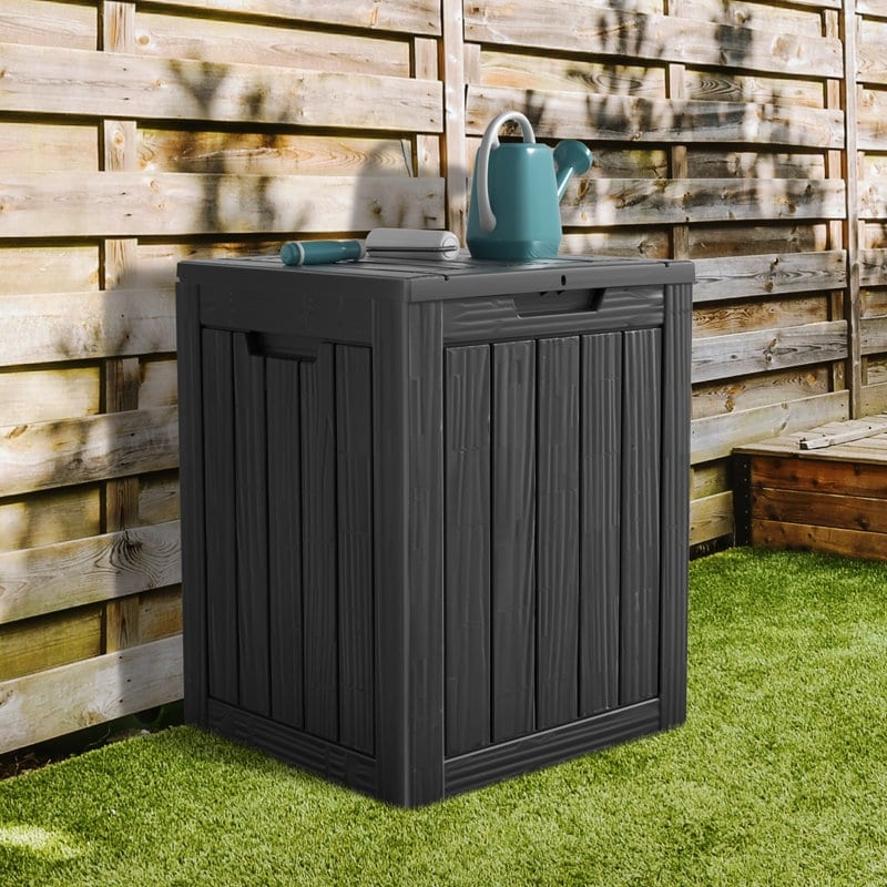 Outdoor Patio Storage Resin Lockable Deck Box