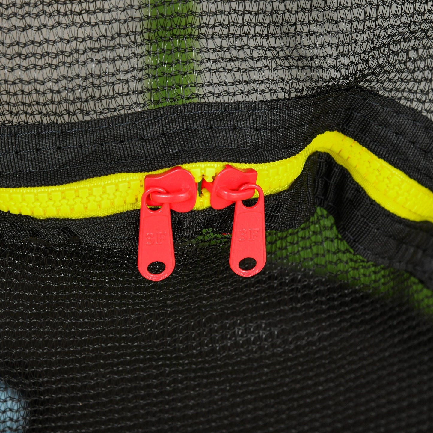 Outsunny 5' Diameter Kids Trampoline with Net for Indoors & Outdoors, Ages 3 to 6