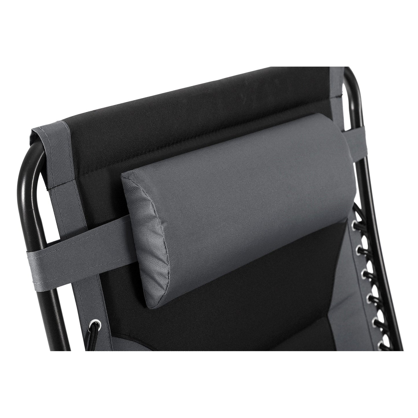 Oversize XL Padded Zero Gravity Lounge Chair Wider Armrest Adjustable Recliner with Cup Holder - N/A