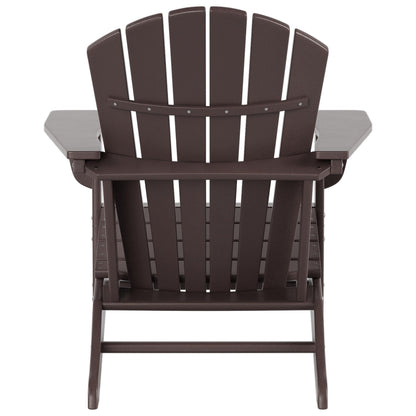 Polytrends Altura Outdoor Eco-Friendly All Weather Poly Patio Adirondack Chair (Set of 2)
