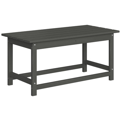 Polytrends Laguna Hdpe All Weather Outdoor Patio Rectangular Coffee Table