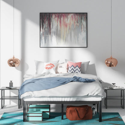 Priage by Zinus 16 Inch Metal Platform Bed