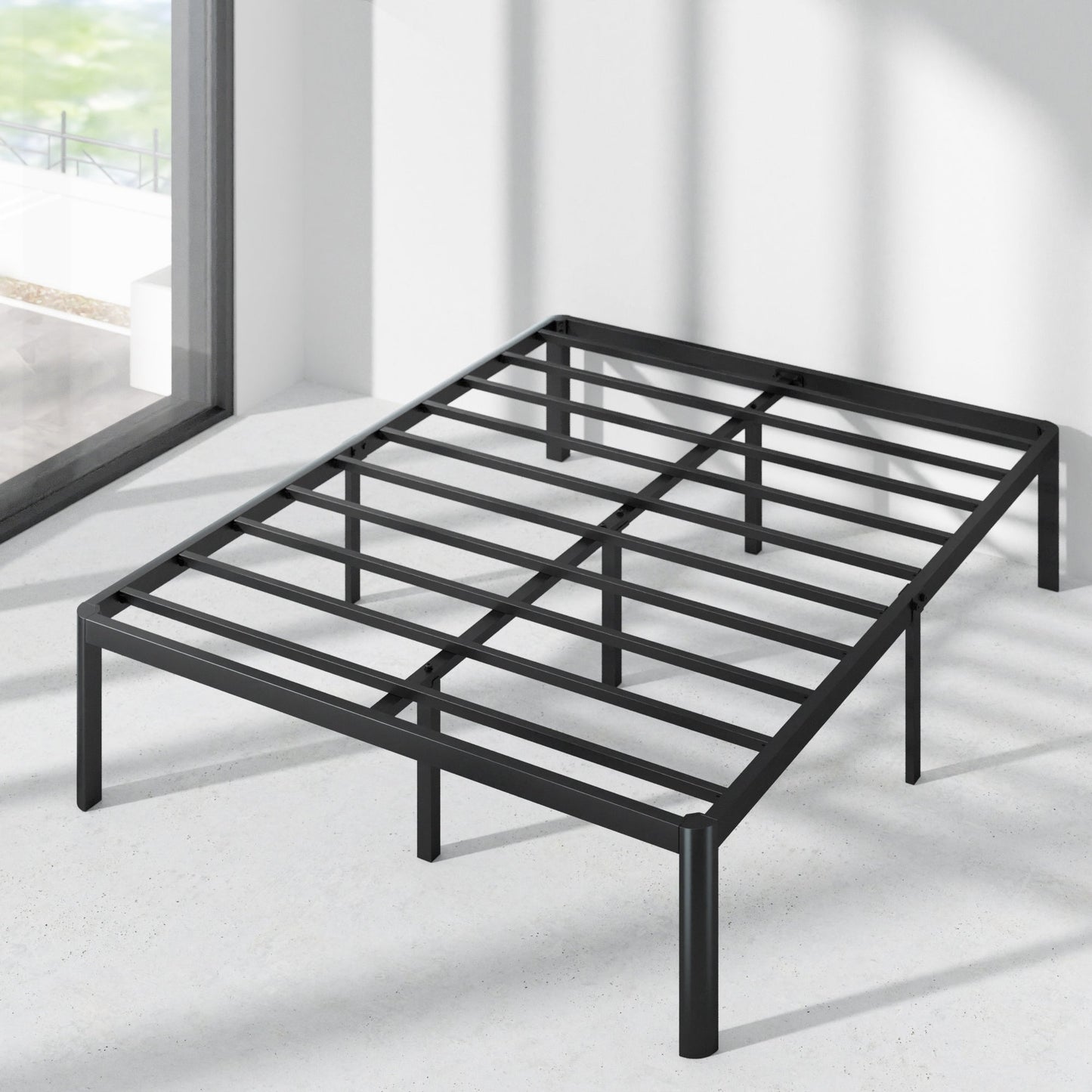 Priage by Zinus 16 Inch Metal Platform Bed