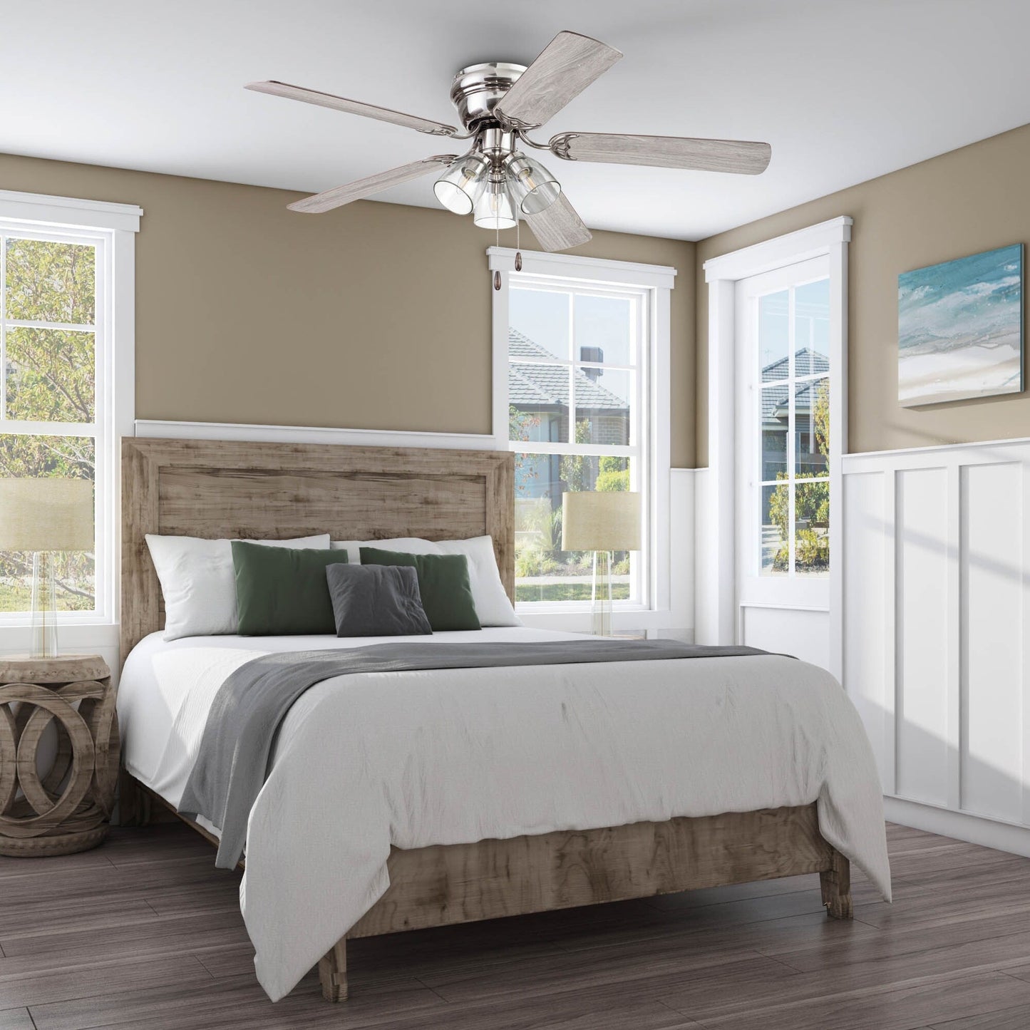 Prominence Home Renton Traditional Farmhouse Indoor Ceiling Fan