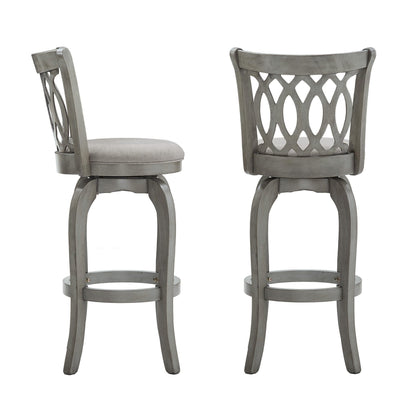 Rovinj Scroll Back Swivel Bar Stool
