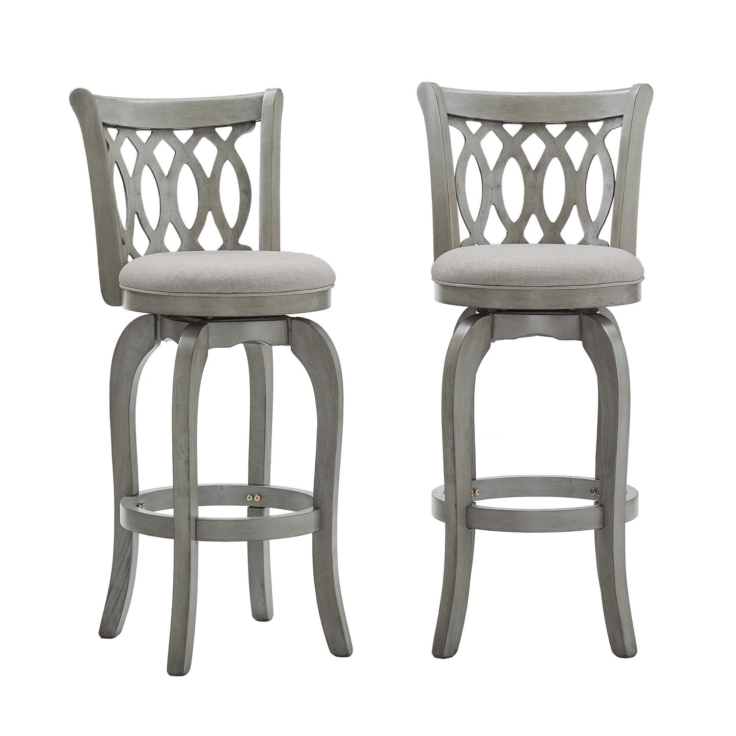 Rovinj Scroll Back Swivel Bar Stool