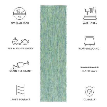 SAFAVIEH Courtyard Begajeta Indoor/Outdoor Waterproof Patio Backyard Rug.