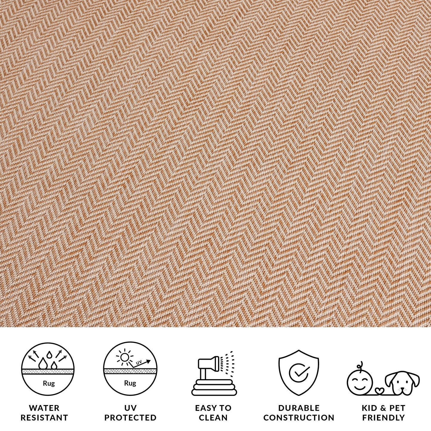 SAFAVIEH Courtyard Ilmur Indoor/ Outdoor Waterproof Patio Backyard Rug