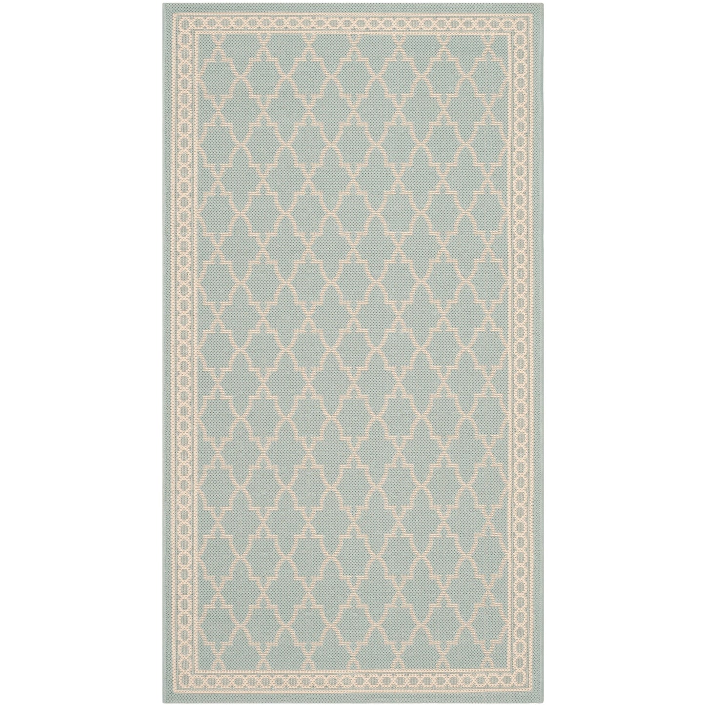 SAFAVIEH Courtyard Janell Trellis Indoor/ Outdoor Waterproof Patio Backyard Rug