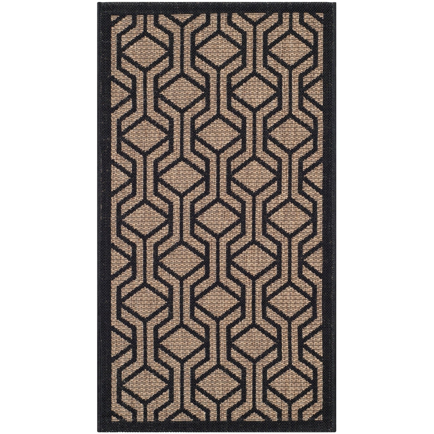 SAFAVIEH Courtyard Jeanine Indoor/ Outdoor Waterproof Patio Backyard Rug