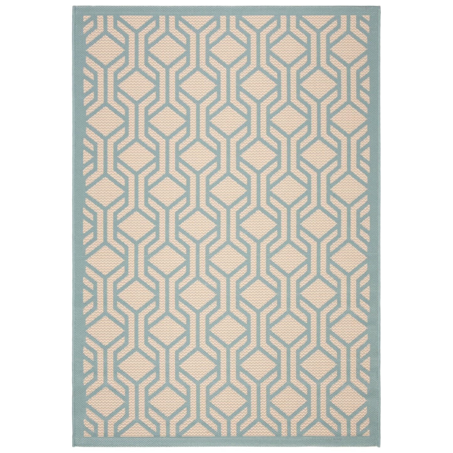 SAFAVIEH Courtyard Jeanine Indoor/ Outdoor Waterproof Patio Backyard Rug