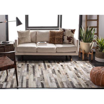 SAFAVIEH Handmade Studio Leather Tennille Modern Leather Rug