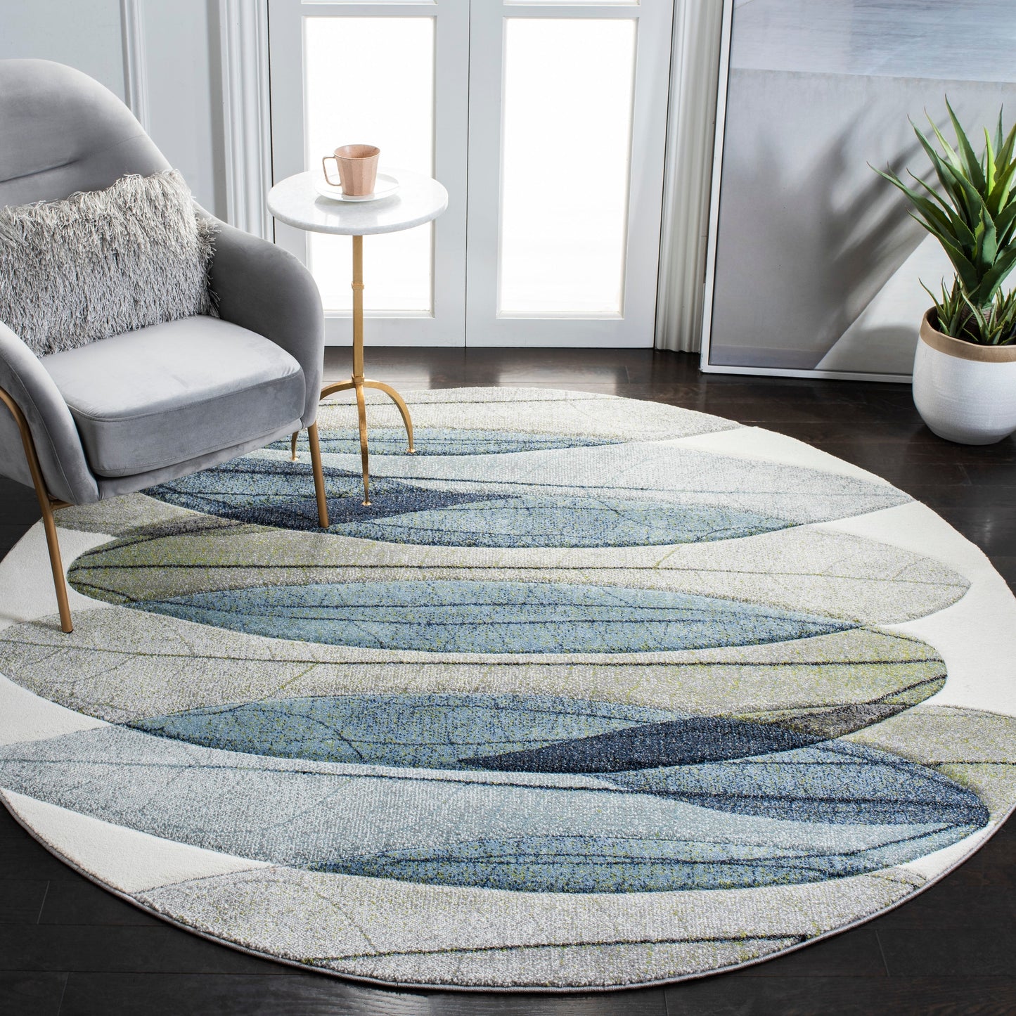 SAFAVIEH Hollywood Josefine Mid-Century Modern Abstract Rug