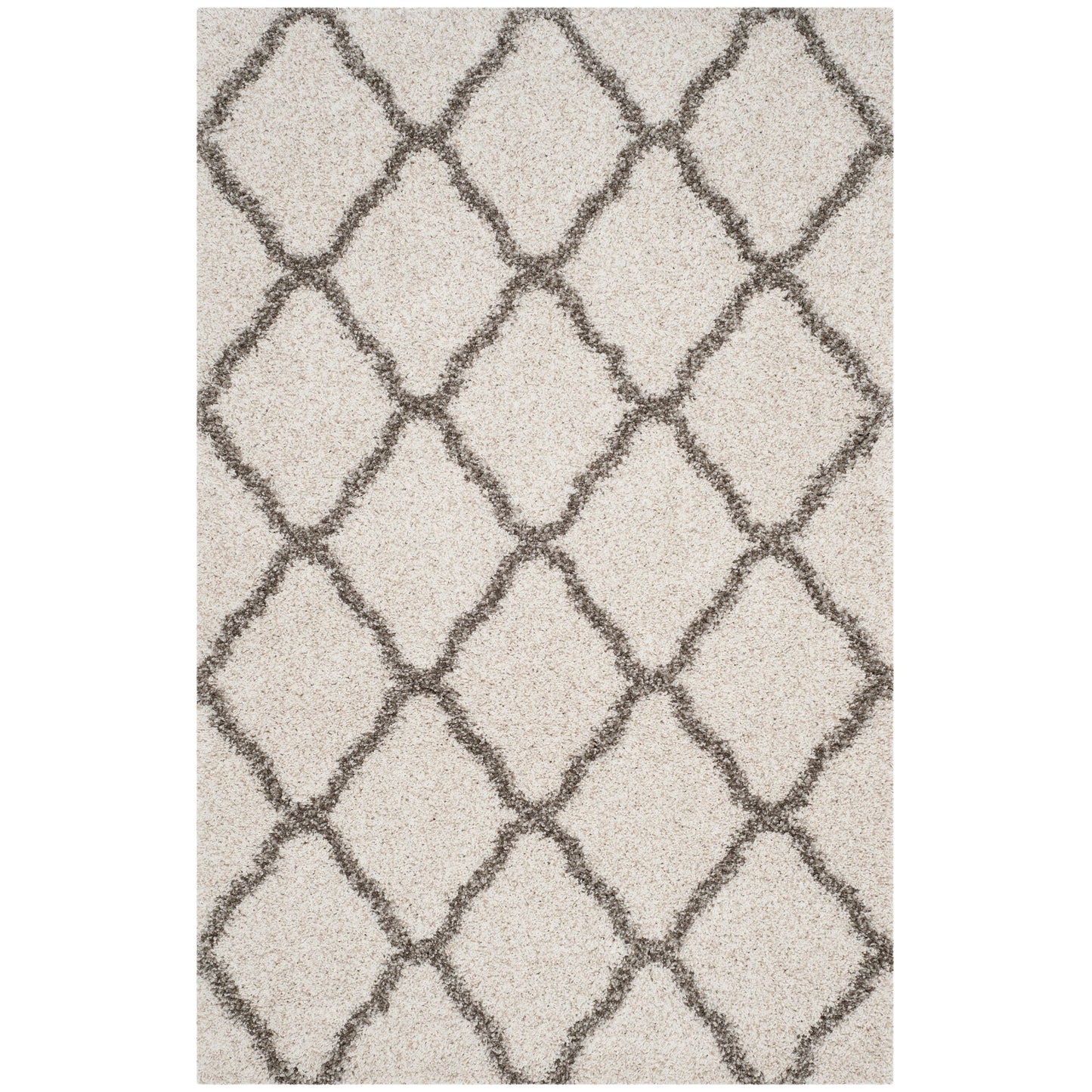 SAFAVIEH Hudson Shag Athena Trellis 2-inch Thick Rug