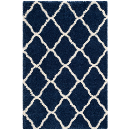 SAFAVIEH Hudson Shag Athena Trellis 2-inch Thick Rug