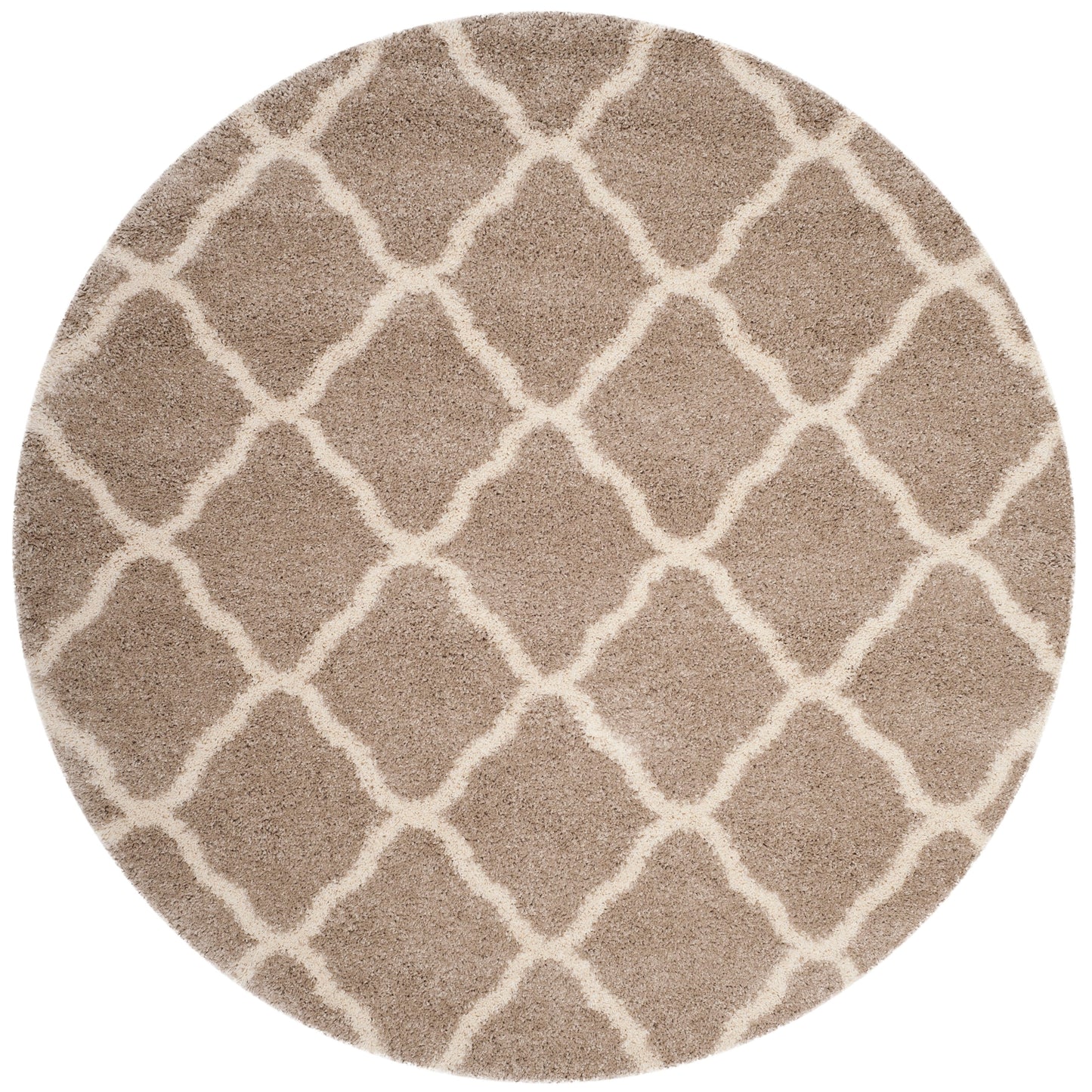 SAFAVIEH Hudson Shag Athena Trellis 2-inch Thick Rug