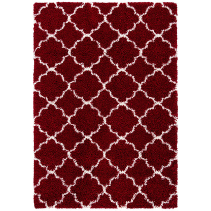SAFAVIEH Hudson Shag Jeryl Glam Trellis 2-inch Area Rug