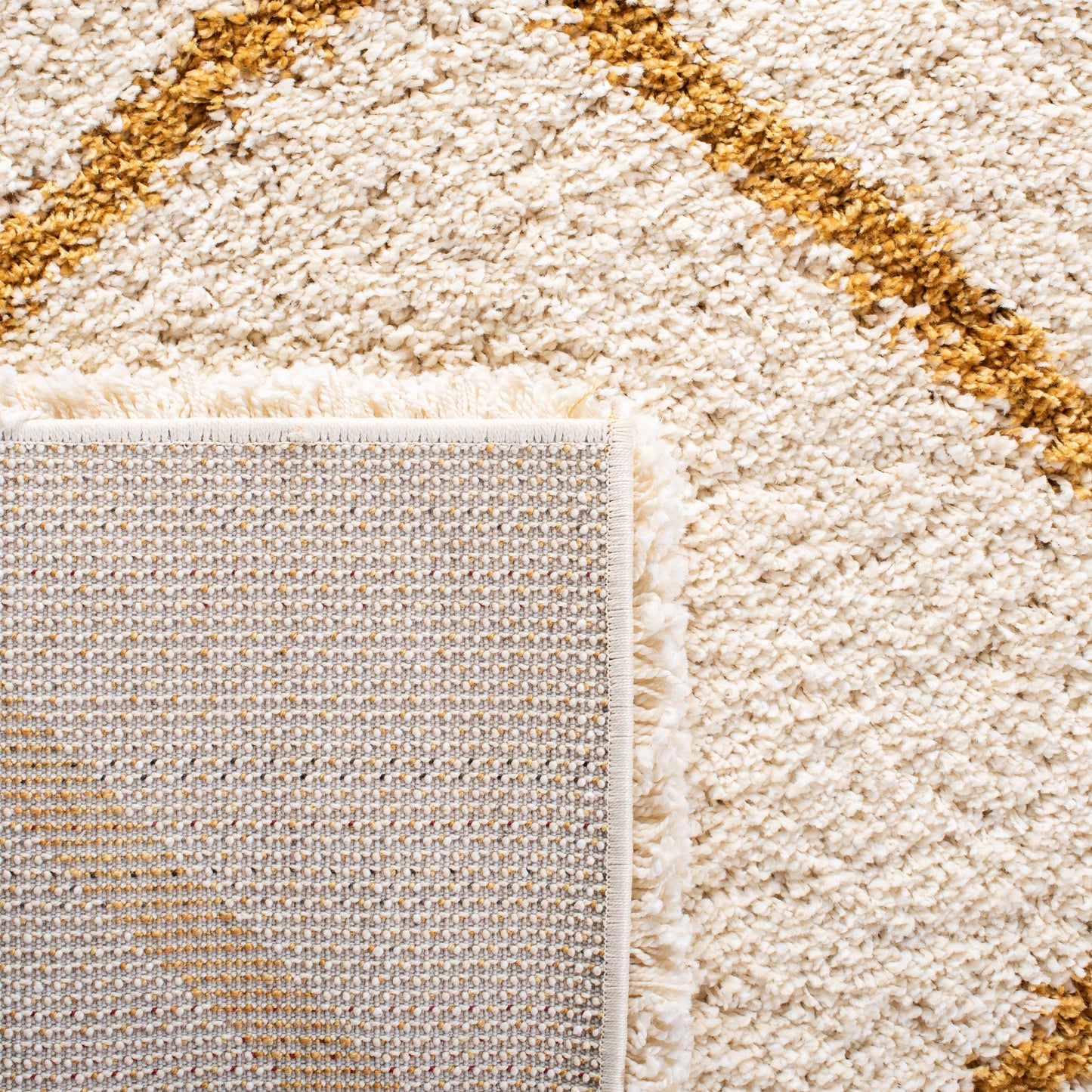 SAFAVIEH Hudson Shag Raili Diamond Trellis 2-inch Thick Rug