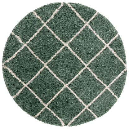 SAFAVIEH Hudson Shag Raili Diamond Trellis 2-inch Thick Rug