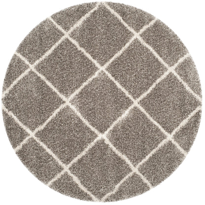 SAFAVIEH Hudson Shag Raili Diamond Trellis 2-inch Thick Rug