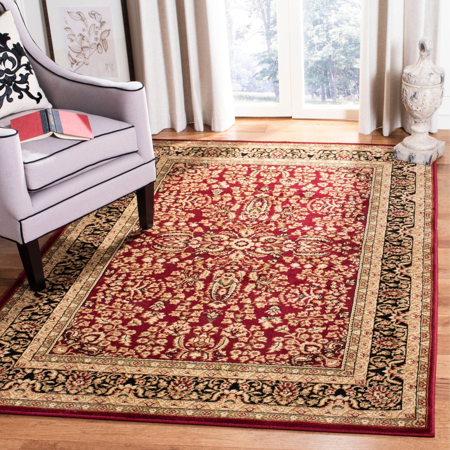 SAFAVIEH Lyndhurst Joretta Traditional Bordered Oriental Area Rug