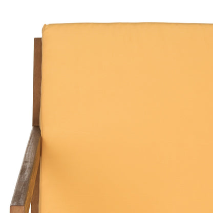 SAFAVIEH Outdoor Makaila Rocking Chair with Cushion - 26W x 31D x 38H