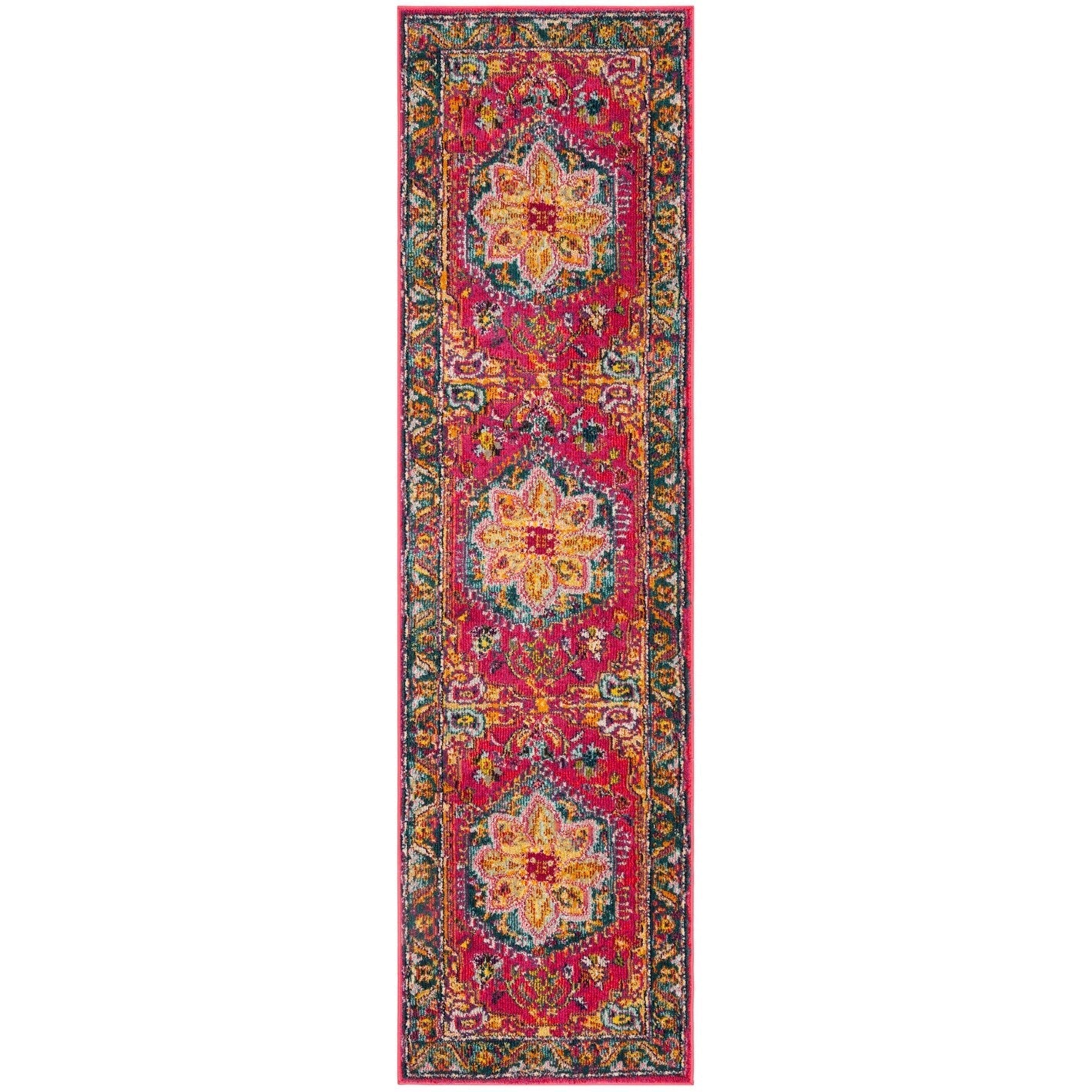 SAFAVIEH Phoenix Sameh Vintage Boho Oriental Rug
