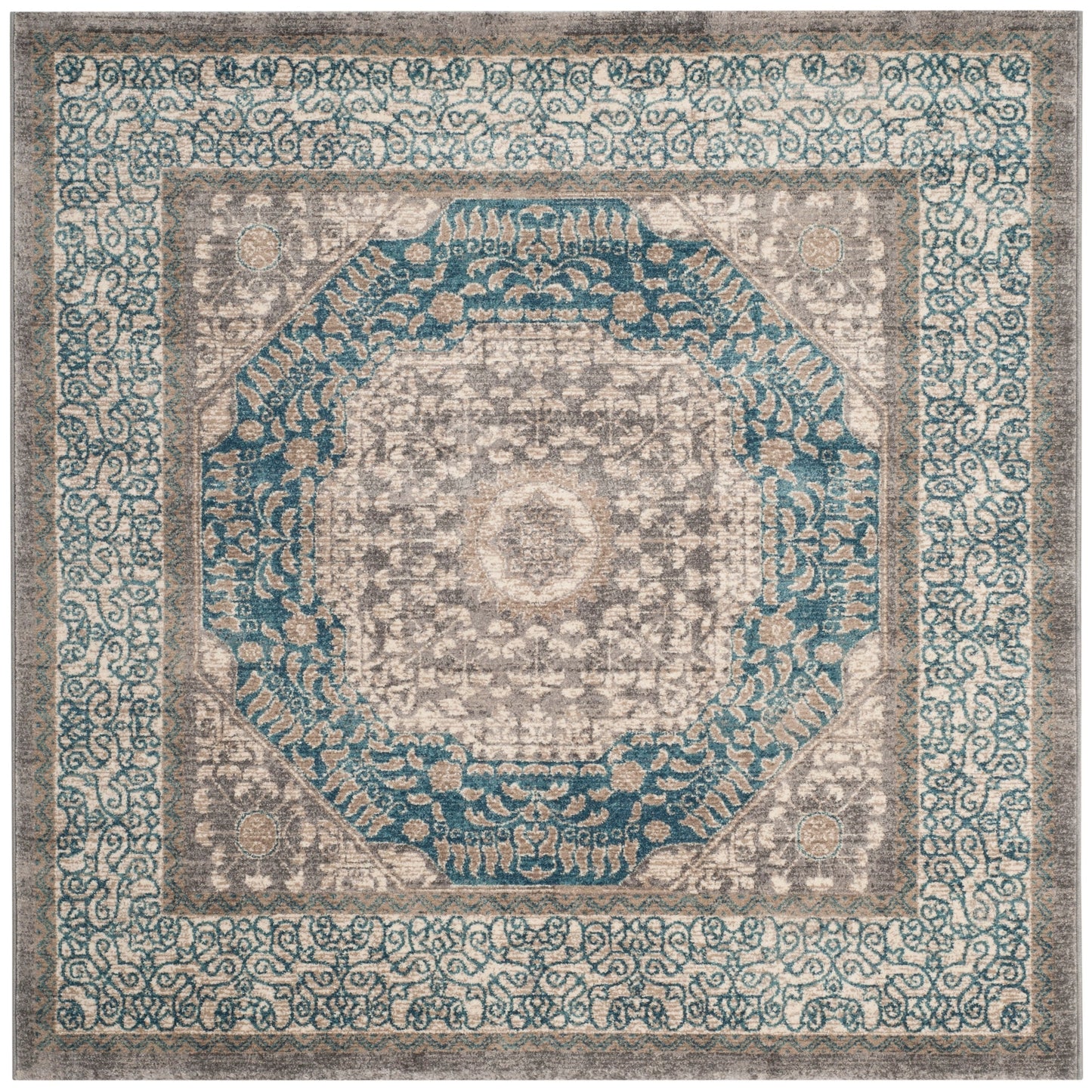 SAFAVIEH Sofia Glenna Vintage Oriental Medallion Rug