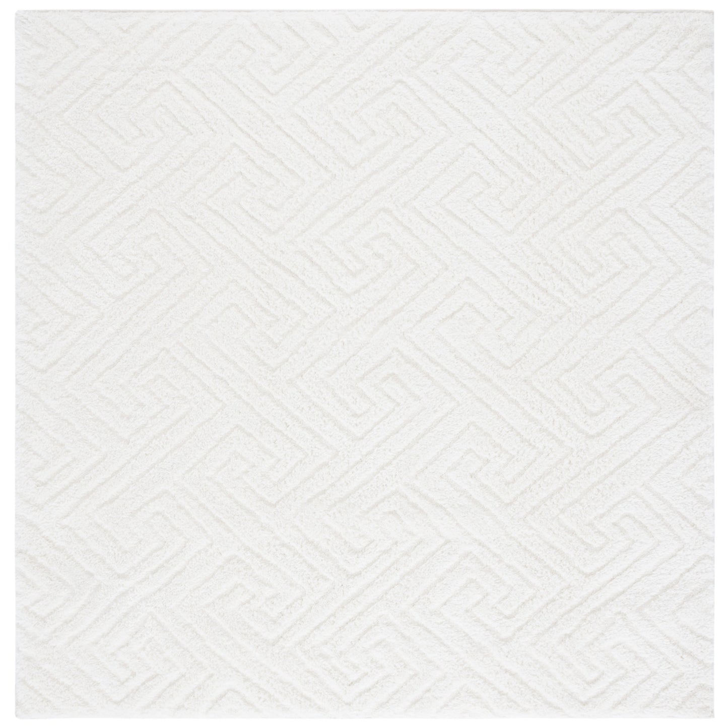 SAFAVIEH Tahoe Shag Lisjana Geometric 1.2-inch Thick Rug