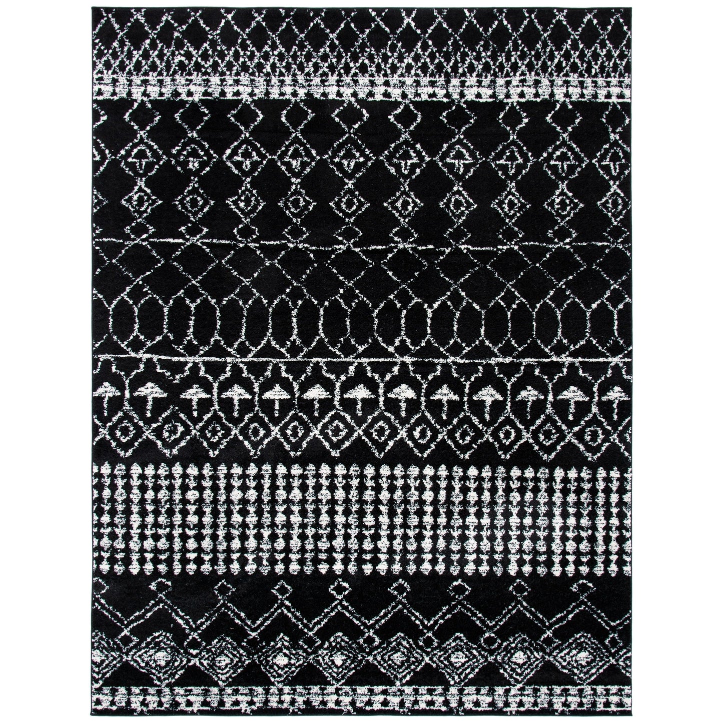 SAFAVIEH Tulum Ethelyn Rustic Moroccan Boho Tribal Rug