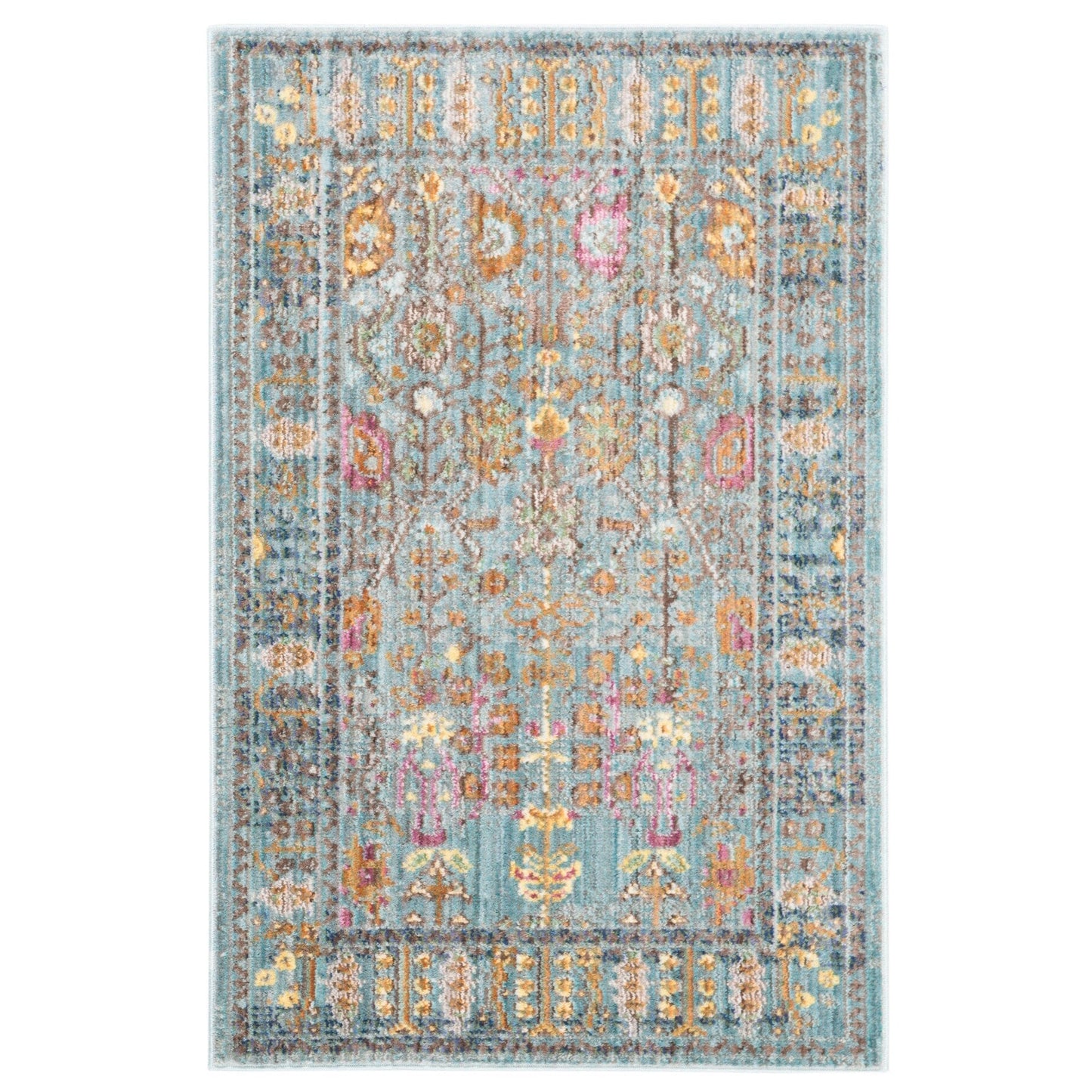 SAFAVIEH Valencia Insaf Vintage Boho Oriental Rug