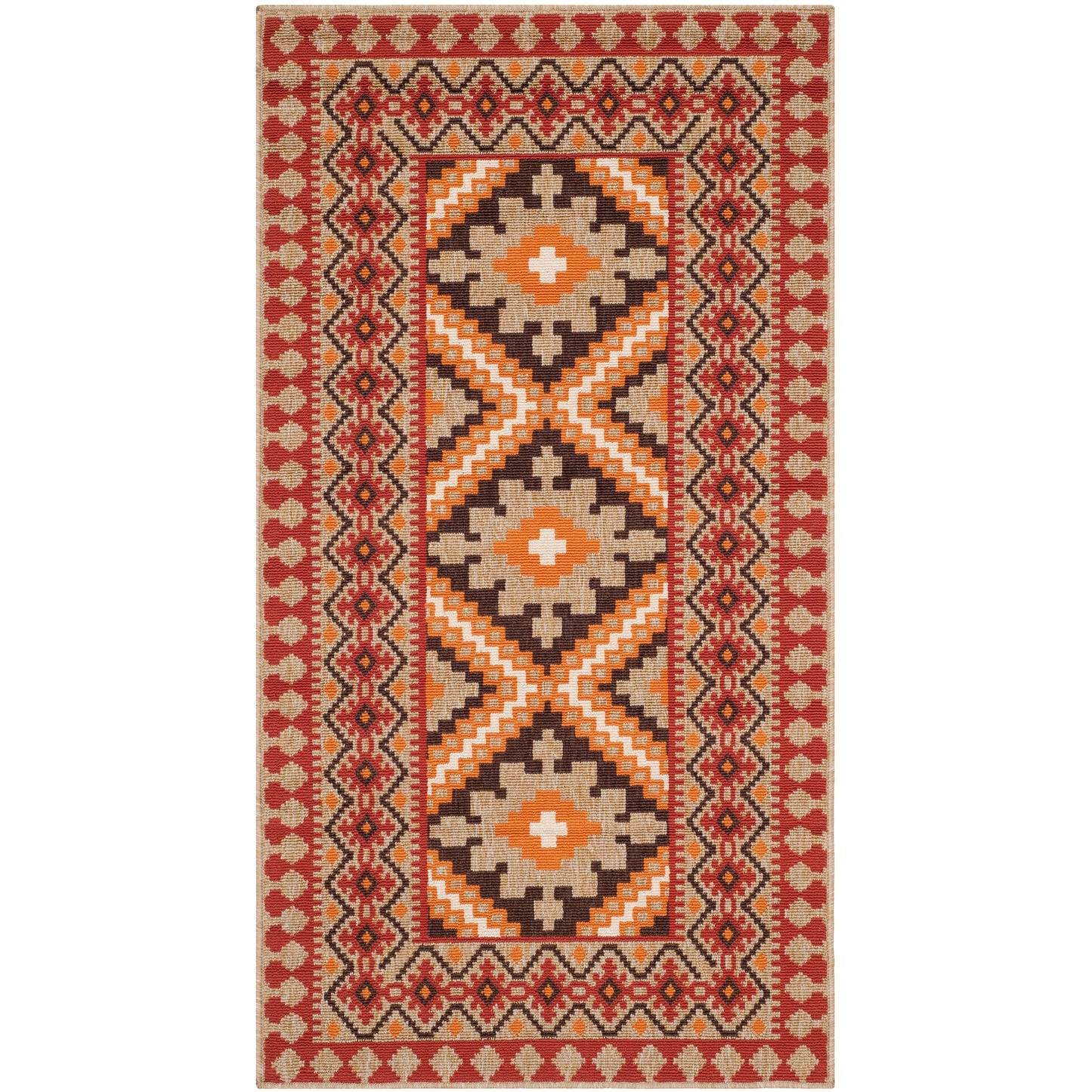SAFAVIEH Veranda Rita Indoor/ Outdoor Waterproof Patio Backyard Rug