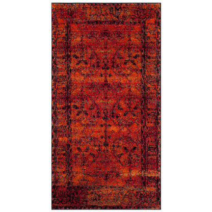 SAFAVIEH Vintage Hamadan Selma Oriental Distressed Rug